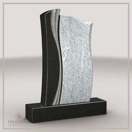 HO-LI-C116 | Hilgert Grabsteine | Stehender Grabstein aus Granit | auch als Urnengrabstein