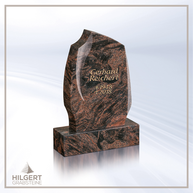 HO-HA-839 | Hilgert Grabsteine | Stehender Grabstein aus Naturstein