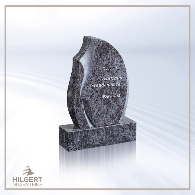 HO-HA-840 | Hilgert Grabsteine | Stehender Grabstein aus Naturstein