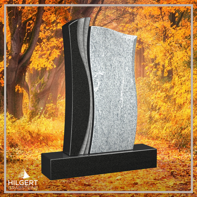 HO-LI-C116 | Hilgert Grabsteine | Stehender Grabstein aus Granit | auch als Urnengrabstein