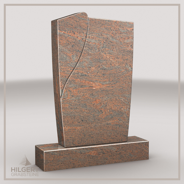 HO-LI-A035 | Hilgert Grabsteine | Stehender Grabstein aus Granit | auch als Urnengrabstein