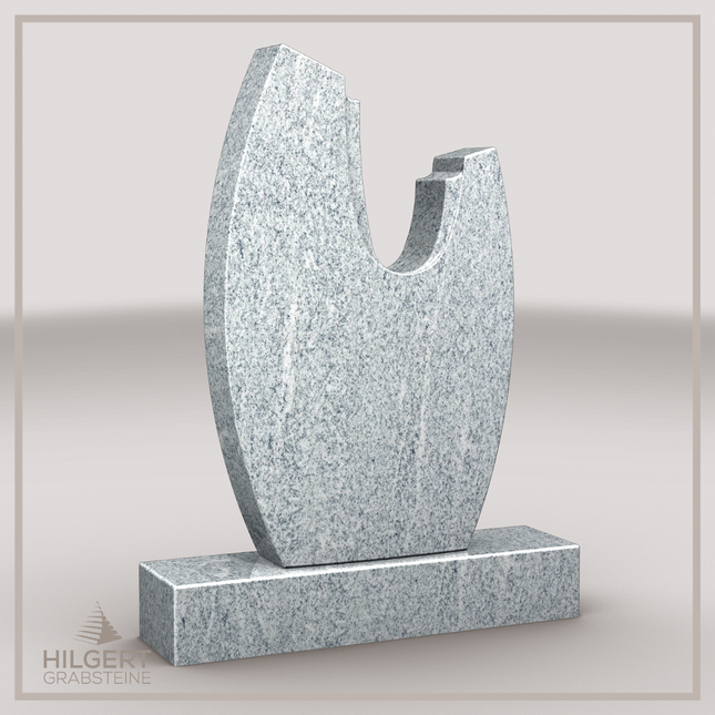 HO-LI-E041 | Hilgert Grabsteine | Stehender Grabstein aus Granit | auch als Urnengrabstein