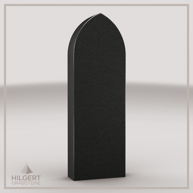 HO-LI-A036 | Hilgert Grabsteine | Stehender Grabstein aus Granit | auch als Urnengrabstein
