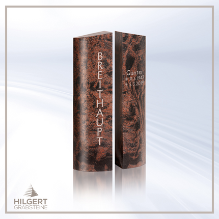 HO-HA-914 | Hilgert Grabsteine | Stehender Grabstein aus Naturstein