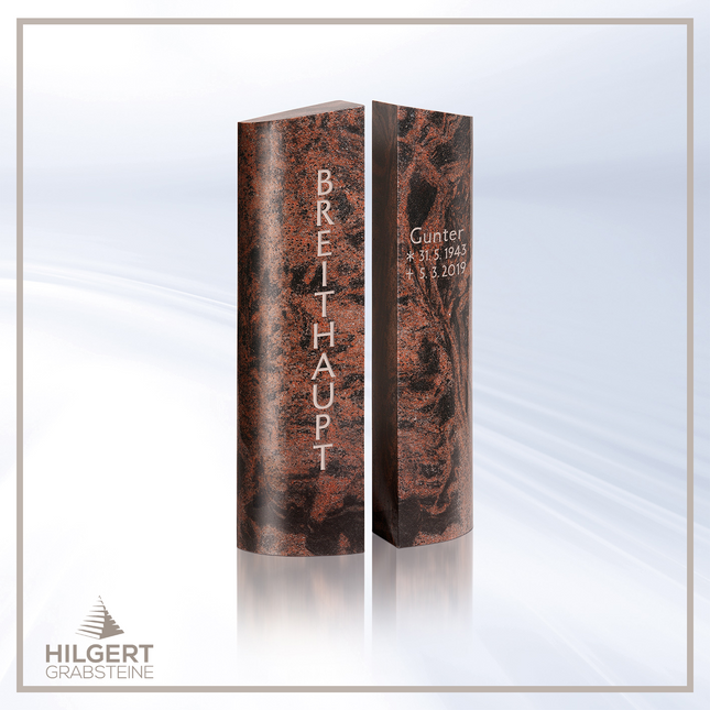 HO-HA-914 | Hilgert Grabsteine | Stehender Grabstein aus Naturstein