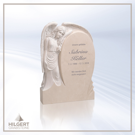 HO-HA-930 | Hilgert Grabsteine | Stehender Grabstein aus Naturstein