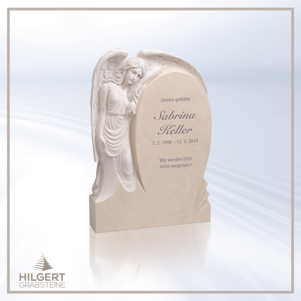 HO-HA-930 | Hilgert Grabsteine | Stehender Grabstein aus Naturstein