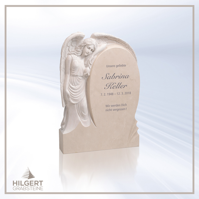 HO-HA-930 | Hilgert Grabsteine | Stehender Grabstein aus Naturstein