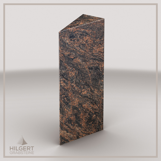 HO-LI-A039 | Hilgert Grabsteine | Stehender Grabstein aus Granit | auch als Urnengrabstein