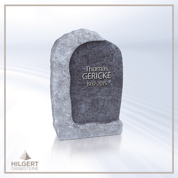 HO-HA-950 | Hilgert Grabsteine | Stehender Grabstein aus Naturstein