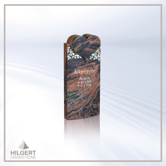 HO-HA-962 | Hilgert Grabsteine | Stehender Grabstein aus Naturstein
