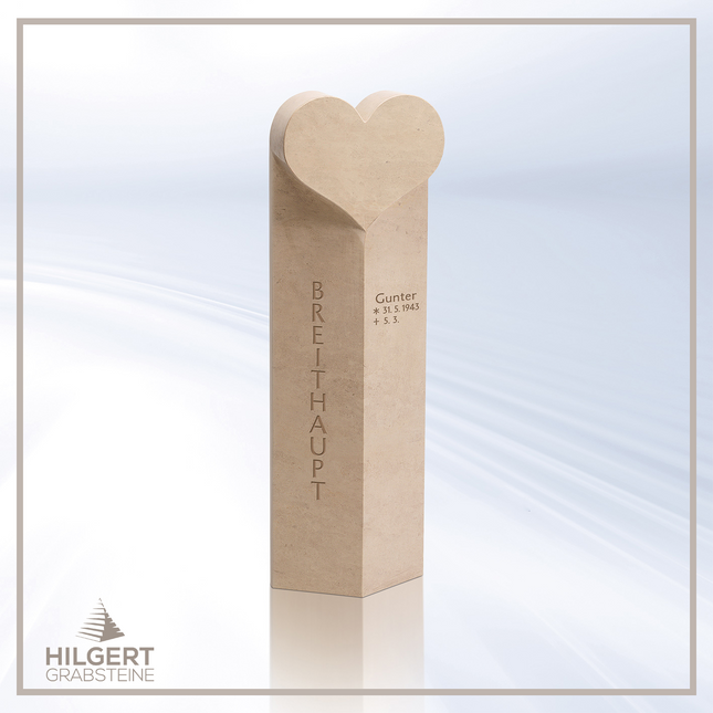 HO-HA-963 | Hilgert Grabsteine | Stehender Grabstein aus Naturstein