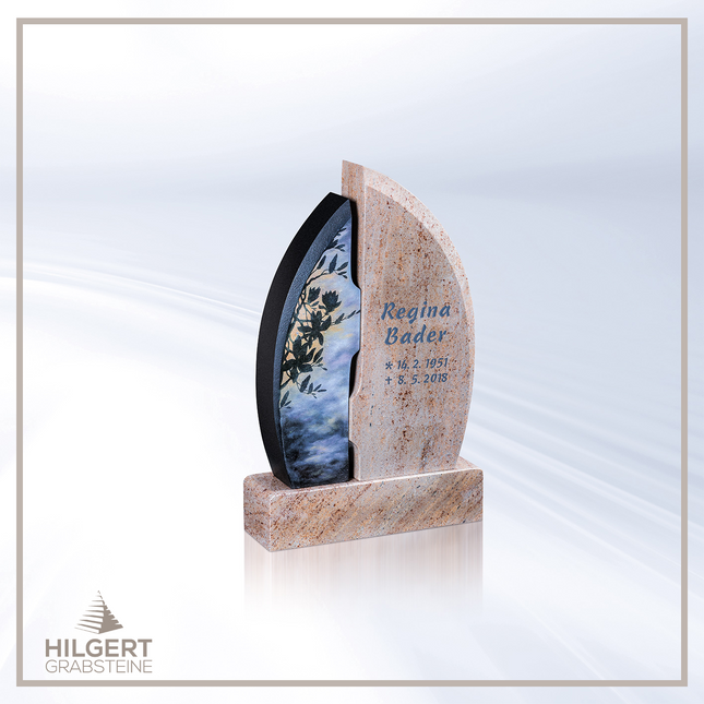HO-HA-971 | Hilgert Grabsteine | Stehender Grabstein aus Naturstein