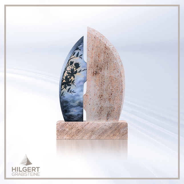 HO-HA-971 | Hilgert Grabsteine | Stehender Grabstein aus Naturstein