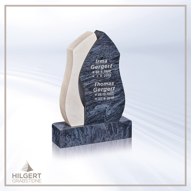 HO-HA-974 | Hilgert Grabsteine | Stehender Grabstein aus Naturstein