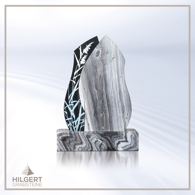 HO-HA-974 | Hilgert Grabsteine | Stehender Grabstein aus Naturstein