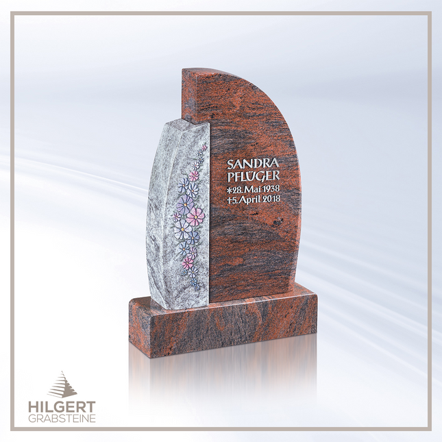 HO-HA-978 | Hilgert Grabsteine | Stehender Grabstein aus Naturstein