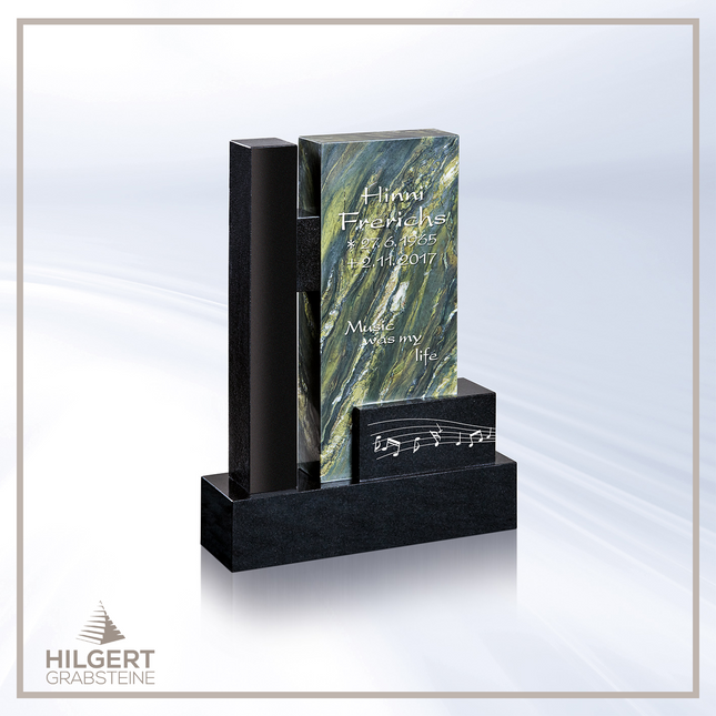 HO-HA-980 | Hilgert Grabsteine | Stehender Grabstein aus Naturstein