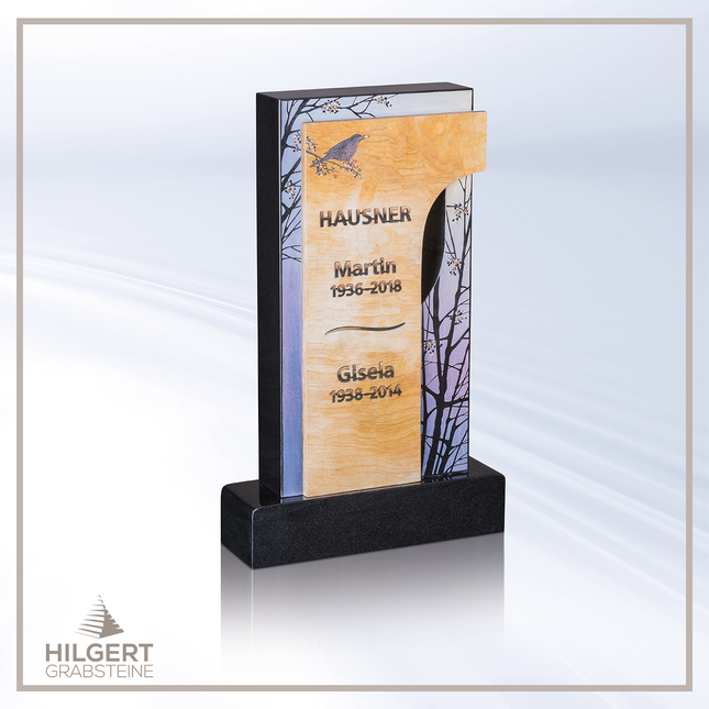 HO-HA-982 | Hilgert Grabsteine | Stehender Grabstein aus Naturstein