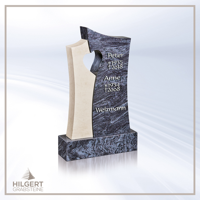 HO-HA-984 | Hilgert Grabsteine | Stehender Grabstein aus Naturstein