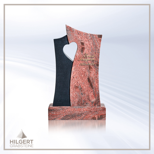 HO-HA-984 | Hilgert Grabsteine | Stehender Grabstein aus Naturstein