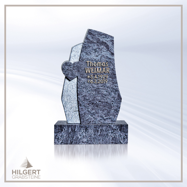 HO-HA-986 | Hilgert Grabsteine | Stehender Grabstein aus Naturstein