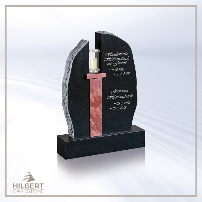 HO-HA-987 | Hilgert Grabsteine | Stehender Grabstein aus Naturstein