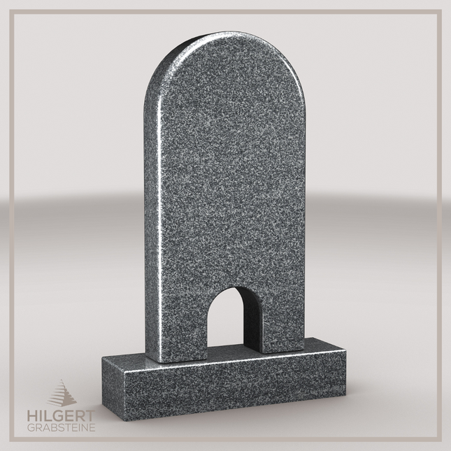 HO-LI-A040 | Hilgert Grabsteine | Stehender Grabstein aus Granit | auch als Urnengrabstein