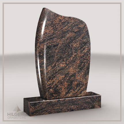 HO-LI-C127 | Hilgert Grabsteine | Stehender Grabstein aus Granit | auch als Urnengrabstein