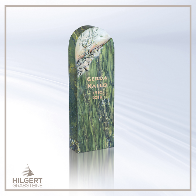 HO-HA-A24-W18 | Hilgert Grabsteine | Stehender Grabstein aus Naturstein
