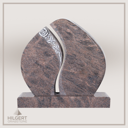 BR-DA-27-16 | Hilgert Grabsteine | Stehender Grabstein aus Granit