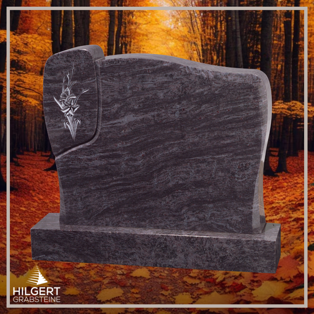BR-GR-01944 | Hilgert Grabsteine | Stehender Grabstein aus Granit