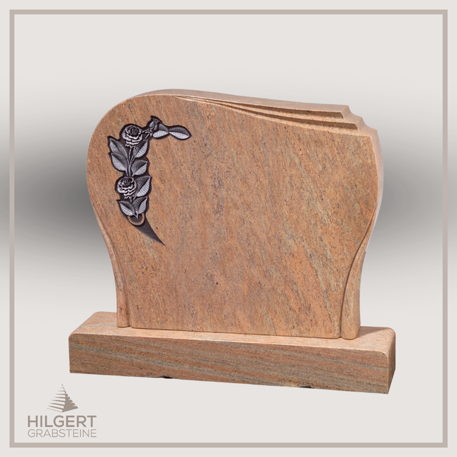 BR-GR-02004 | Hilgert Grabsteine | Stehender Grabstein aus Granit