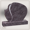 BR-GR-02141 | Hilgert Grabsteine | Stehender Grabstein aus Granit