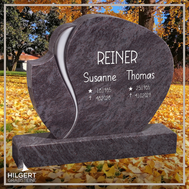 BR-GR-02141 | Hilgert Grabsteine | Stehender Grabstein aus Granit