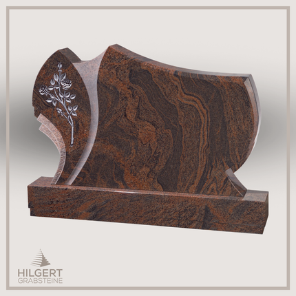 BR-GR-02172 | Hilgert Grabsteine | Stehender Grabstein aus Granit