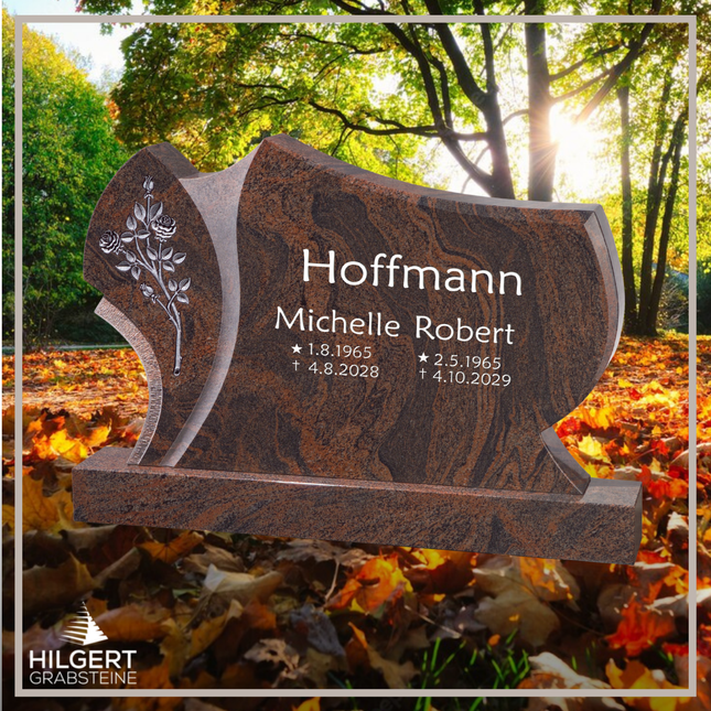 BR-GR-02172 | Hilgert Grabsteine | Stehender Grabstein aus Granit
