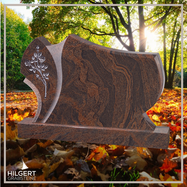 BR-GR-02172 | Hilgert Grabsteine | Stehender Grabstein aus Granit