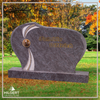 BR-GR-02184 | Hilgert Grabsteine | Stehender Grabstein aus Granit