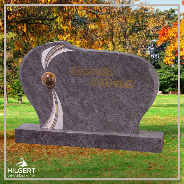 BR-GR-02184 | Hilgert Grabsteine | Stehender Grabstein aus Granit