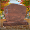 BR-GR-02230 | Hilgert Grabsteine | Stehender Grabstein aus Granit