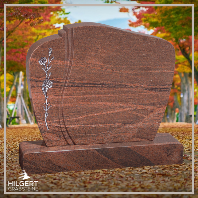 BR-GR-02230 | Hilgert Grabsteine | Stehender Grabstein aus Granit