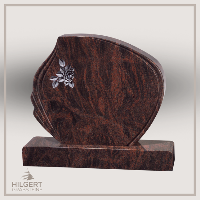 BR-GR-02244 | Hilgert Grabsteine | Stehender Grabstein aus Granit