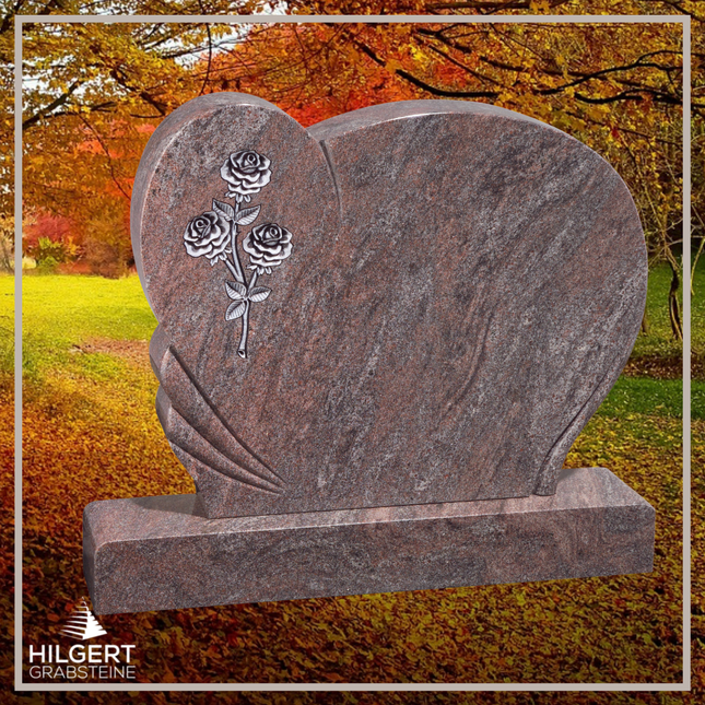 BR-GR-02245-2 | Hilgert Grabsteine | Stehender Grabstein aus Granit