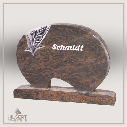 BR-GR-02246 | Hilgert Grabsteine | Stehender Grabstein aus Granit