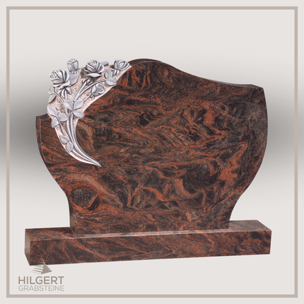 BR-GR-02255 | Hilgert Grabsteine | Stehender Grabstein aus Granit