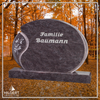 BR-GR-02261 | Hilgert Grabsteine | Stehender Grabstein aus Granit