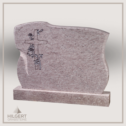 BR-GR-02273 | Hilgert Grabsteine | Stehender Grabstein aus Granit