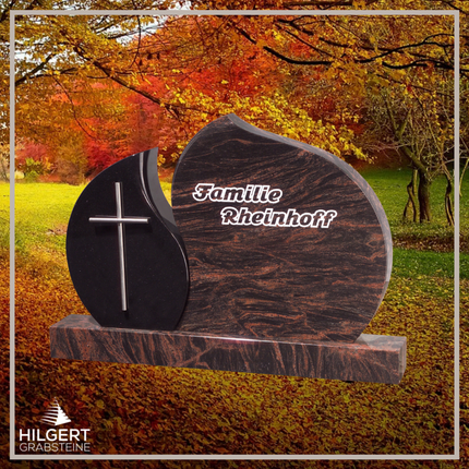 BR-GR-02310 | Hilgert Grabsteine | Stehender Grabstein aus Granit