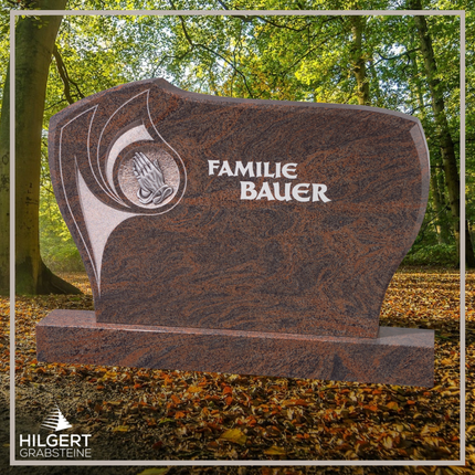 BR-GR-02312 | Hilgert Grabsteine | Stehender Grabstein aus Granit